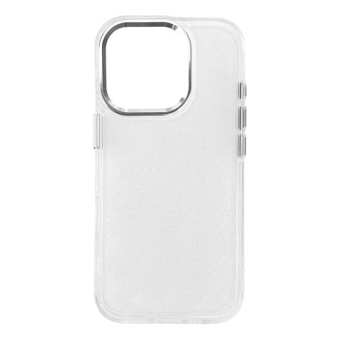 Etui Glitter Case na iPhone 16 Pro - przezroczyste z brokatem Etui Glitter Case na iPhone 16 Pro - przezroczyste z brokatem