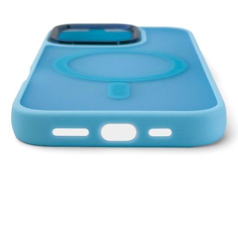 Etui Magnetic Collection MagSafe na iPhone 16 Plus - jasnoniebieskie Etui Magnetic Collection MagSafe na iPhone 16 Plus - jasnoniebieskie