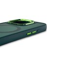 Etui Magnetic Collection MagSafe na iPhone 16 Pro Max - ciemnozielone