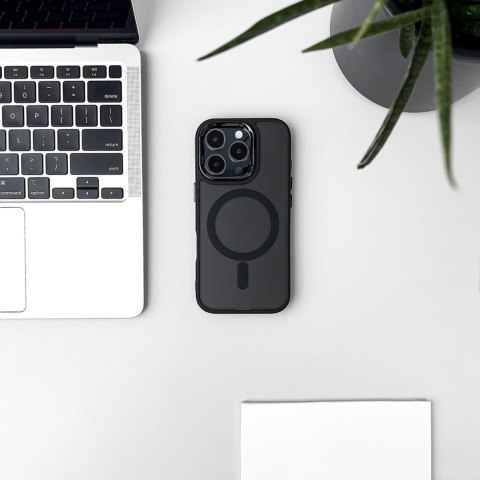 Etui Magnetic Collection MagSafe na iPhone 16 Pro - czarne Etui Magnetic Collection MagSafe na iPhone 16 Pro - czarne