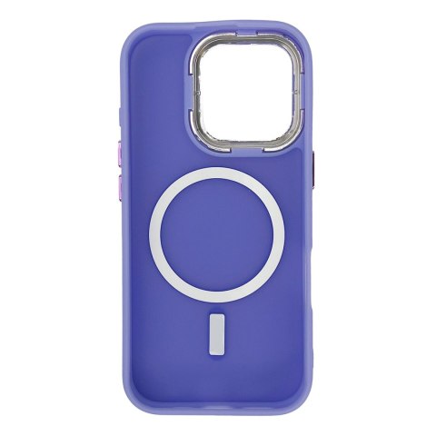 Etui Magnetic Collection MagSafe na iPhone 16 Pro - fioletowe Etui Magnetic Collection MagSafe na iPhone 16 Pro - fioletowe