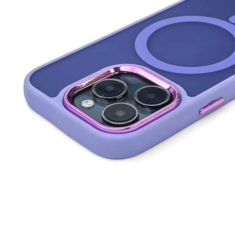 Etui Magnetic Collection MagSafe na iPhone 16 Pro - fioletowe Etui Magnetic Collection MagSafe na iPhone 16 Pro - fioletowe