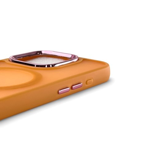 Etui Magnetic Collection MagSafe na iPhone 16 Pro - pomarańczowe Etui Magnetic Collection MagSafe na iPhone 16 Pro - pomarańczowe