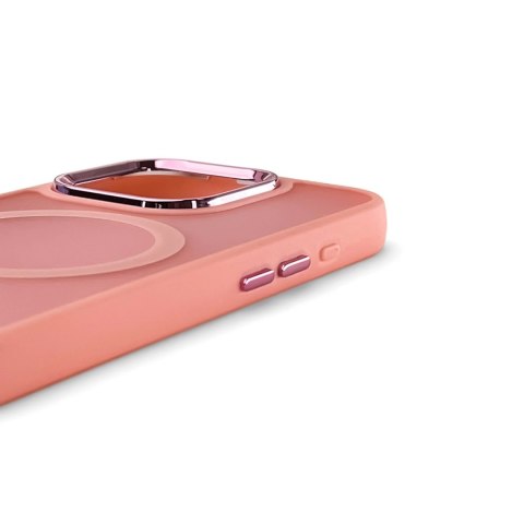 Etui Magnetic Collection MagSafe na iPhone 16 Pro - różowe Etui Magnetic Collection MagSafe na iPhone 16 Pro - różowe