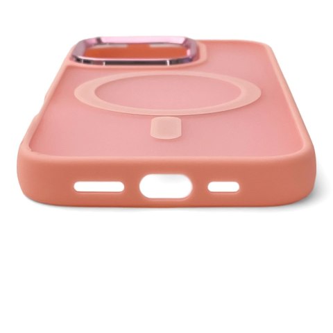 Etui Magnetic Collection MagSafe na iPhone 16 Pro - różowe Etui Magnetic Collection MagSafe na iPhone 16 Pro - różowe