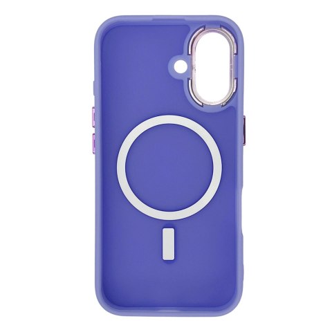 Etui Magnetic Collection MagSafe na iPhone 16 - fioletowe Etui Magnetic Collection MagSafe na iPhone 16 - fioletowe