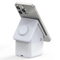 Ładowarka indukcyjna Duzzona W20 15W 4w1 do iPhone / AirPods / Apple Watch z lampką nocną - biała Ładowarka indukcyjna Duzzona W20 15W 4w1 do iPhone / AirPods / Apple Watch z lampką nocną - biała