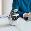 Ładowarka indukcyjna Duzzona W20 15W 4w1 do iPhone / AirPods / Apple Watch z lampką nocną - biała Ładowarka indukcyjna Duzzona W20 15W 4w1 do iPhone / AirPods / Apple Watch z lampką nocną - biała