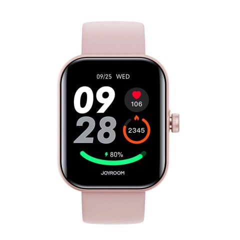 Smartwatch Joyroom Fit-Life JR-FT5 Plus z funkcją odbierania połączeń - różowy Smartwatch Joyroom Fit-Life JR-FT5 Plus z funkcją odbierania połączeń - różowy