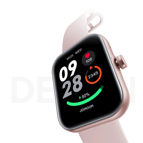 Smartwatch Joyroom Fit-Life JR-FT5 Plus z funkcją odbierania połączeń - różowy Smartwatch Joyroom Fit-Life JR-FT5 Plus z funkcją odbierania połączeń - różowy