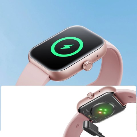 Smartwatch Joyroom Fit-Life JR-FT5 Plus z funkcją odbierania połączeń - różowy Smartwatch Joyroom Fit-Life JR-FT5 Plus z funkcją odbierania połączeń - różowy