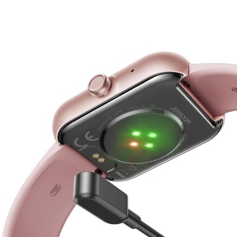 Smartwatch Joyroom Fit-Life JR-FT5 Plus z funkcją odbierania połączeń - różowy Smartwatch Joyroom Fit-Life JR-FT5 Plus z funkcją odbierania połączeń - różowy