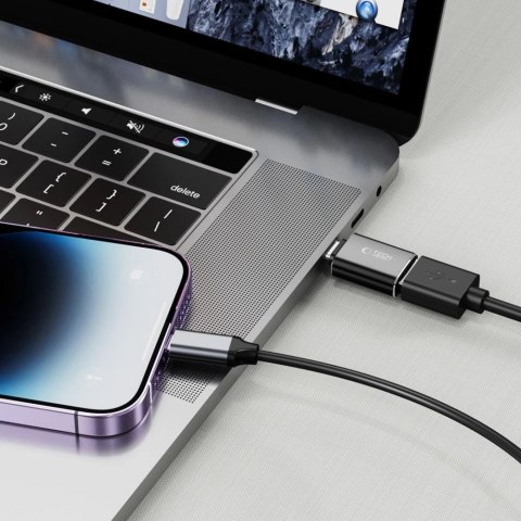Adapter Tech-Protect UltraBoost USB-C (męski) / USB-A (żeński) OTG - czarny Adapter Tech-Protect UltraBoost USB-C (męski) / USB-A (żeński) OTG - czarny