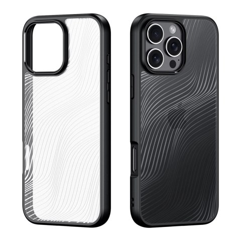Etui Dux Ducis Aimo na iPhone 16 Pro Max - czarne Etui Dux Ducis Aimo na iPhone 16 Pro Max - czarne