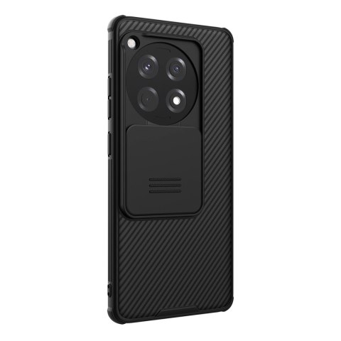 Etui Nillkin CamShield Pro Case na OnePlus Ace 3 / 12R - czarne Etui Nillkin CamShield Pro Case na OnePlus Ace 3 / 12R - czarne