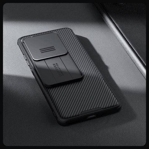 Etui Nillkin CamShield Pro Case na OnePlus Ace 3 / 12R - czarne Etui Nillkin CamShield Pro Case na OnePlus Ace 3 / 12R - czarne