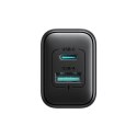 Ładowarka Joyroom JR-TCF13 sieciowa USB-C / USB-A 25W SFC / PPS / PD - czarna