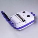 Mini drukarka termiczna dla dzieci z aparatem fotograficznym i kamerą - fioletowa