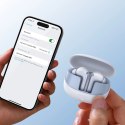 Słuchawki Joyroom Funpods JR-FN2 douszne TWS z Bluetooth 5.4, funkcją ANC i ochroną IP54 - białe
