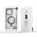 Etui Dux Ducis Aimo Mag z MagSafe i podstawką na iPhone 16 Pro - czarne Etui Dux Ducis Aimo Mag z MagSafe i podstawką na iPhone 16 Pro - czarne