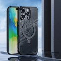 Etui Dux Ducis Aimo Mag z MagSafe i podstawką na iPhone 16 Pro - czarne Etui Dux Ducis Aimo Mag z MagSafe i podstawką na iPhone 16 Pro - czarne