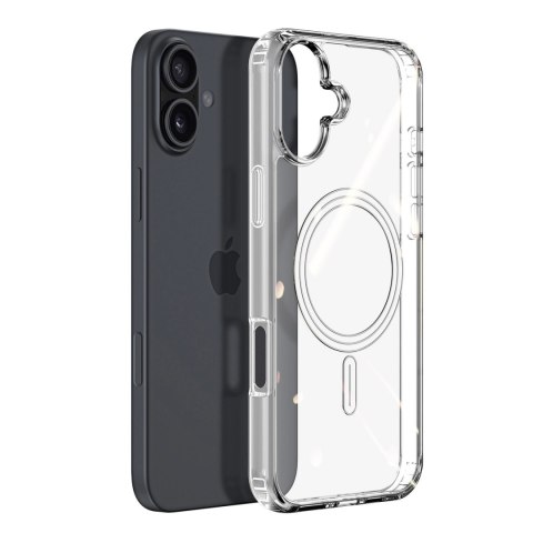 Etui Dux Ducis Clin Mag z MagSafe na iPhone 16 - przezroczyste Etui Dux Ducis Clin Mag z MagSafe na iPhone 16 - przezroczyste