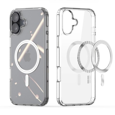 Etui Dux Ducis Clin Mag z MagSafe na iPhone 16 - przezroczyste Etui Dux Ducis Clin Mag z MagSafe na iPhone 16 - przezroczyste