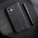 Etui Dux Ducis Hivo na iPhone 16 z klapką i ochroną RFID - czarne