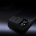 Etui Nillkin CamShield Pro Case na iPhone 16 Pro Max z osłoną na aparat - czarne Etui Nillkin CamShield Pro Case na iPhone 16 Pro Max z osłoną na aparat - czarne