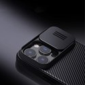 Etui Nillkin CamShield Pro Case na iPhone 16 Pro Max z osłoną na aparat - czarne Etui Nillkin CamShield Pro Case na iPhone 16 Pro Max z osłoną na aparat - czarne
