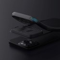 Etui Nillkin CamShield Pro Case na iPhone 16 Pro Max z osłoną na aparat - czarne Etui Nillkin CamShield Pro Case na iPhone 16 Pro Max z osłoną na aparat - czarne