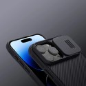 Etui Nillkin CamShield Pro Case na iPhone 16 Pro Max z osłoną na aparat - czarne Etui Nillkin CamShield Pro Case na iPhone 16 Pro Max z osłoną na aparat - czarne