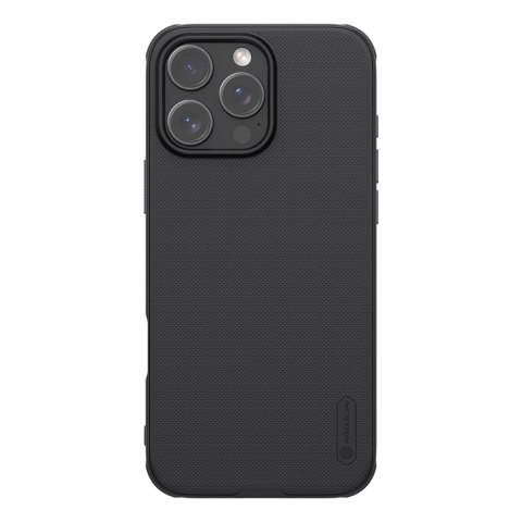 Etui Nillkin Super Frosted Shield Pro Magnetic Case na iPhone 16 Pro Max - czarne Etui Nillkin Super Frosted Shield Pro Magnetic Case na iPhone 16 Pro Max - czarne