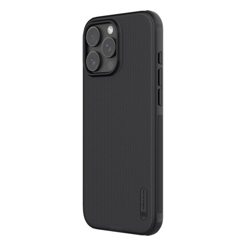 Etui Nillkin Super Frosted Shield Pro Magnetic Case na iPhone 16 Pro Max - czarne Etui Nillkin Super Frosted Shield Pro Magnetic Case na iPhone 16 Pro Max - czarne