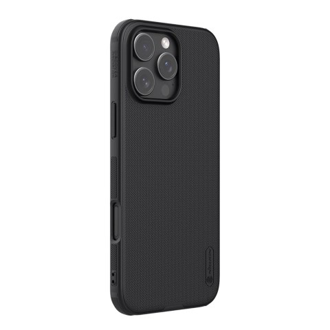 Etui Nillkin Super Frosted Shield Pro Magnetic Case na iPhone 16 Pro Max - czarne Etui Nillkin Super Frosted Shield Pro Magnetic Case na iPhone 16 Pro Max - czarne