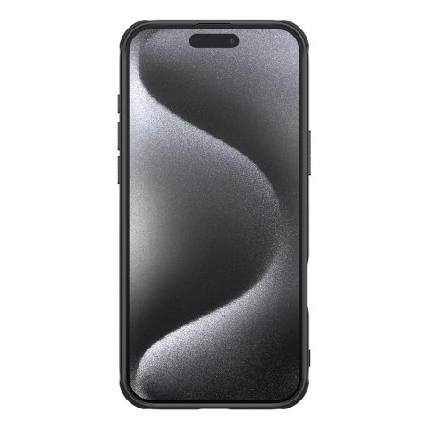 Etui Nillkin Super Frosted Shield Pro Magnetic Case na iPhone 16 Pro Max - czarne Etui Nillkin Super Frosted Shield Pro Magnetic Case na iPhone 16 Pro Max - czarne