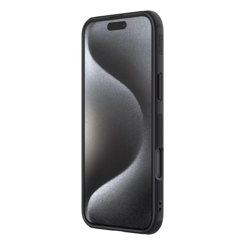 Etui Nillkin Super Frosted Shield Pro Magnetic Case na iPhone 16 Pro Max - czarne Etui Nillkin Super Frosted Shield Pro Magnetic Case na iPhone 16 Pro Max - czarne