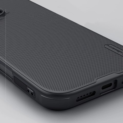 Etui Nillkin Super Frosted Shield Pro Magnetic Case na iPhone 16 Pro Max - czarne Etui Nillkin Super Frosted Shield Pro Magnetic Case na iPhone 16 Pro Max - czarne