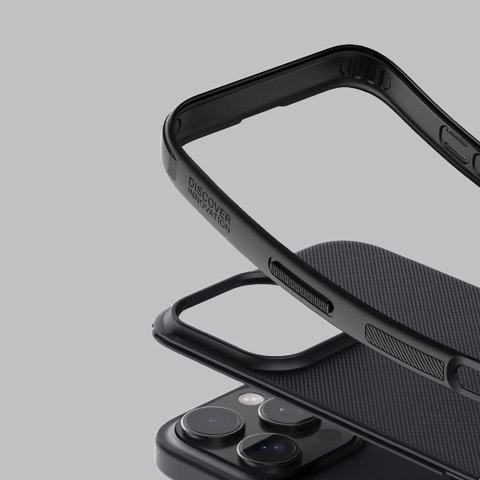Etui Nillkin Super Frosted Shield Pro Magnetic Case na iPhone 16 Pro Max - czarne Etui Nillkin Super Frosted Shield Pro Magnetic Case na iPhone 16 Pro Max - czarne