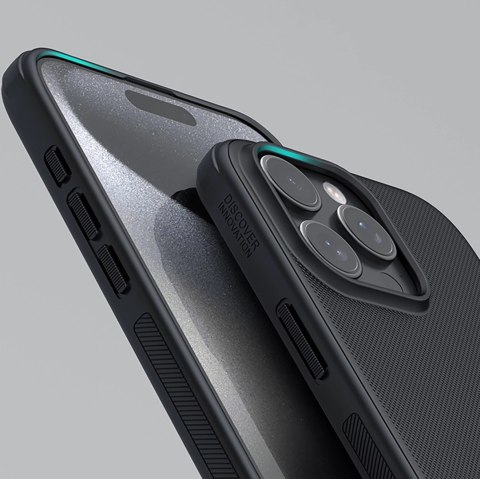 Etui Nillkin Super Frosted Shield Pro Magnetic Case na iPhone 16 Pro Max - czarne Etui Nillkin Super Frosted Shield Pro Magnetic Case na iPhone 16 Pro Max - czarne