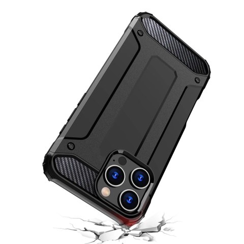 Etui Hybrid Armor pancerne na iPhone 16 Pro - czarne Etui Hybrid Armor pancerne na iPhone 16 Pro - czarne