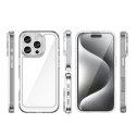 Etui Outer Space Case z żelową ramką do iPhone 16 Pro Max - przezroczyste