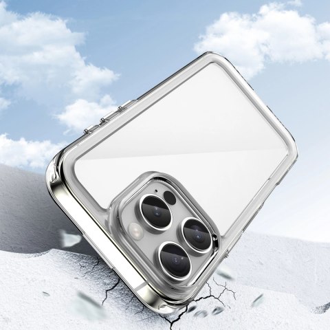 Etui Outer Space Case z żelową ramką do iPhone 16 Pro Max - przezroczyste Etui Outer Space Case z żelową ramką do iPhone 16 Pro Max - przezroczyste