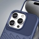 Etui silikonowe Thunder Case do iPhone 16 Pro Max - niebieskie