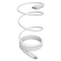 Kabel Puro Magnetic USB-C - USB-C 60W USB 3.2 (20 Gbps) 1m magnetyczny - biały Kabel Puro Magnetic USB-C - USB-C 60W USB 3.2 (20 Gbps) 1m magnetyczny - biały