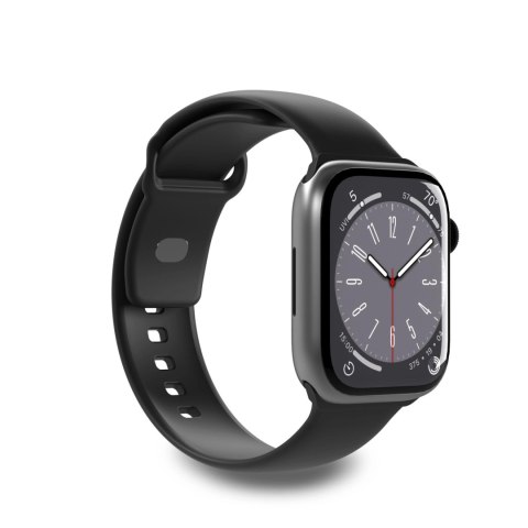 Pasek silikonowy Puro Icon do Apple Watch 42 / 44 / 45 / 49 mm - czarny (2 szt.) Pasek silikonowy Puro Icon do Apple Watch 42 / 44 / 45 / 49 mm - czarny (2 szt.)