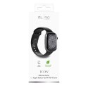 Pasek silikonowy Puro Icon do Apple Watch 42 / 44 / 45 / 49 mm - czarny (2 szt.) Pasek silikonowy Puro Icon do Apple Watch 42 / 44 / 45 / 49 mm - czarny (2 szt.)