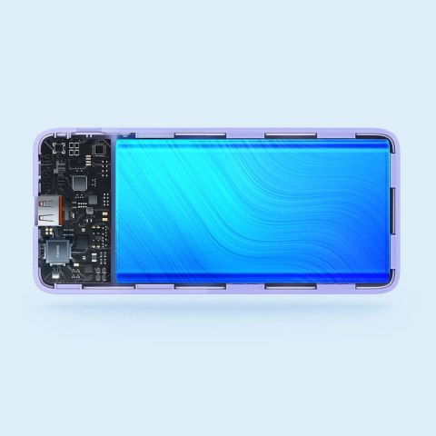 Powerbank Baseus Airpow 20W 10000mAh - fioletowy Powerbank Baseus Airpow 20W 10000mAh - fioletowy