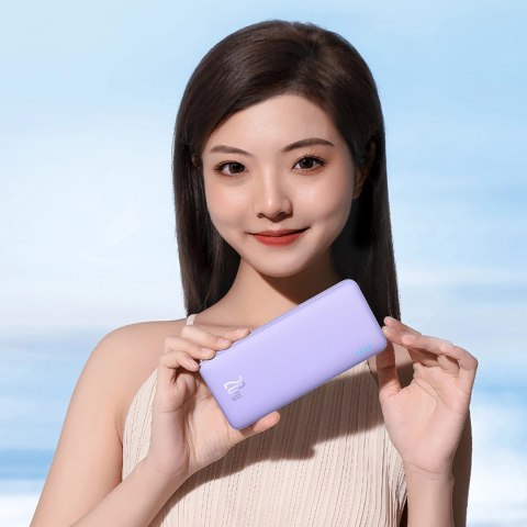 Powerbank Baseus Airpow 20W 10000mAh - fioletowy Powerbank Baseus Airpow 20W 10000mAh - fioletowy