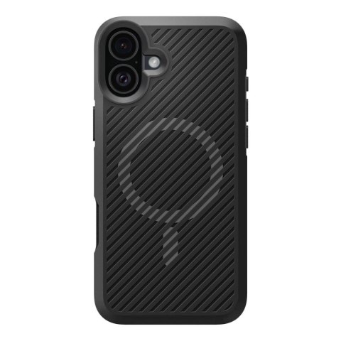 Etui Spigen Core Armor Mag z MagSafe na iPhone 16 - czarny mat Etui Spigen Core Armor Mag z MagSafe na iPhone 16 - czarny mat